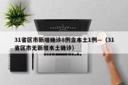 31省区市新增确诊8例含本土1例—（31省区市无新增本土确诊）