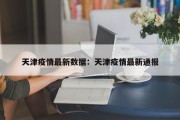 天津疫情最新数据：天津疫情最新通报